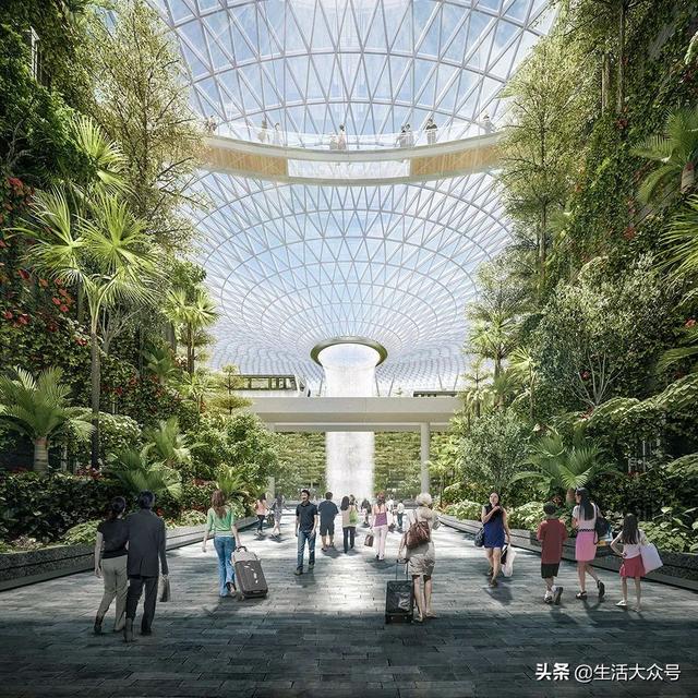 新加坡樟宜国际机场之核心Jewel Changi