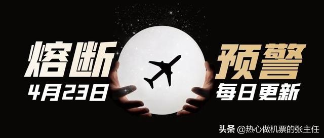 4月23日熔断预警播报