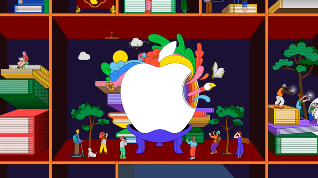 Apple韩国最大门店logo又玩出了花