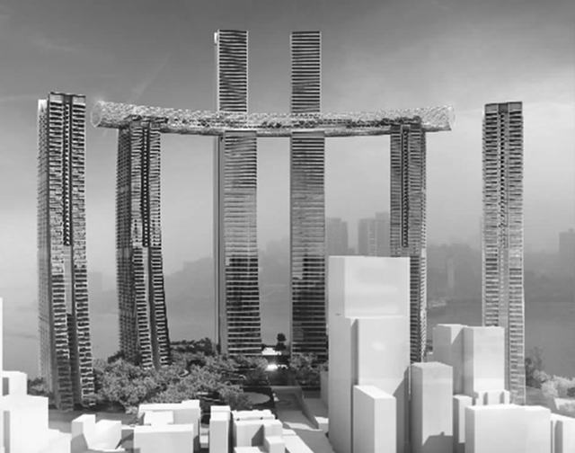 重庆来福士广场空中连桥减隔震设计