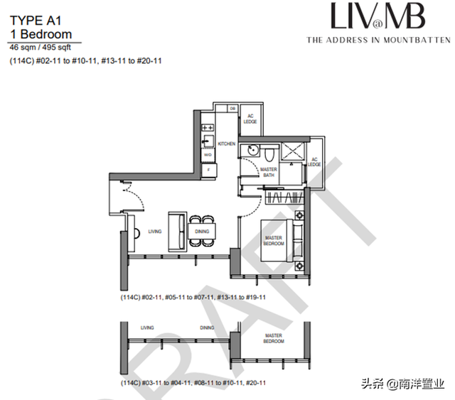 丽福苑Liv@MB明厨明卫无阳台，重新定义东海岸高端住宅