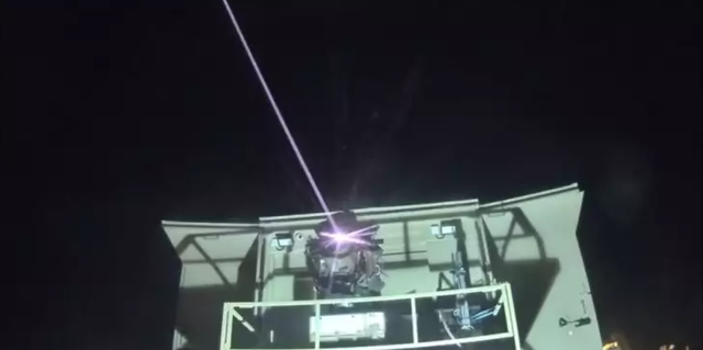 拦截成本“白菜价”以色列成功测试“铁束”激光拦截系统