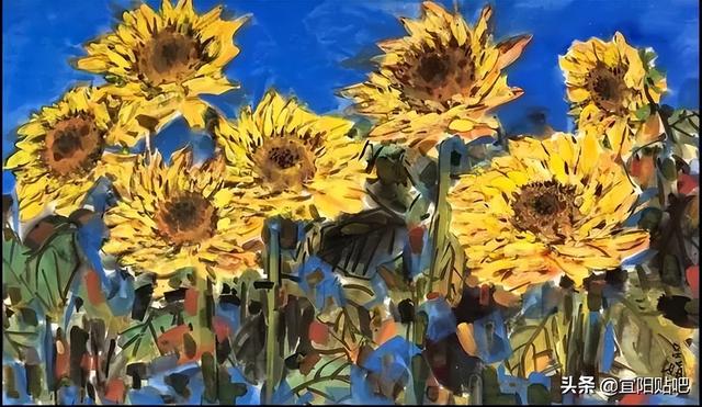 日本邮政局：旅日中国艺术家吕娟作品《向日葵》纪念邮票隆重发行