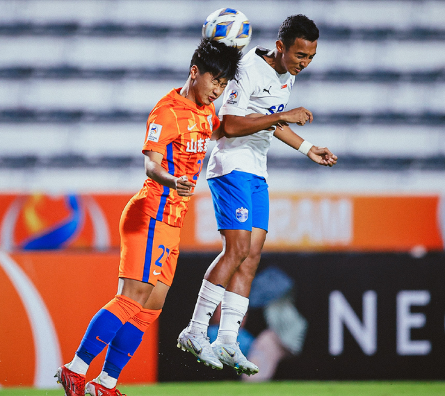 为中超遮羞！山东泰山顽强逼平新加坡狮城水手，拿到本届亚冠首分