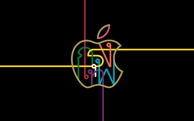 Apple韩国最大门店logo又玩出了花