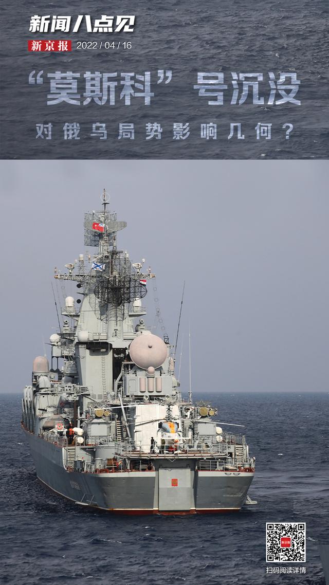 新闻8点见丨俄海军主力战舰究竟为何沉没？对俄乌战局有何影响？