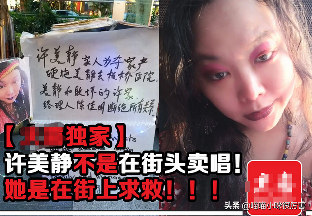 许美静：从歌后沦落成“疯子”，还曾街头卖唱，可惜又可怜