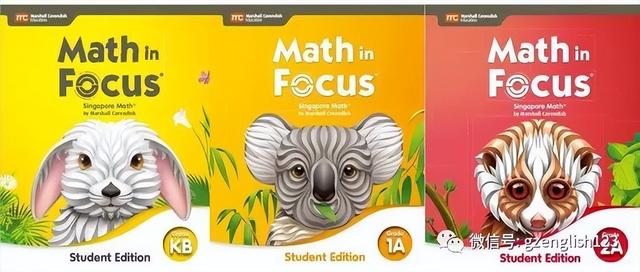 《Math in Focus Workbook》G1-G5新加坡数学英文练习册