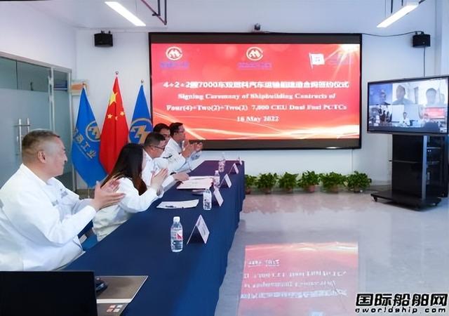 手持订单量跃居全球第一！这家中国船厂再获8艘汽车运输船订单
