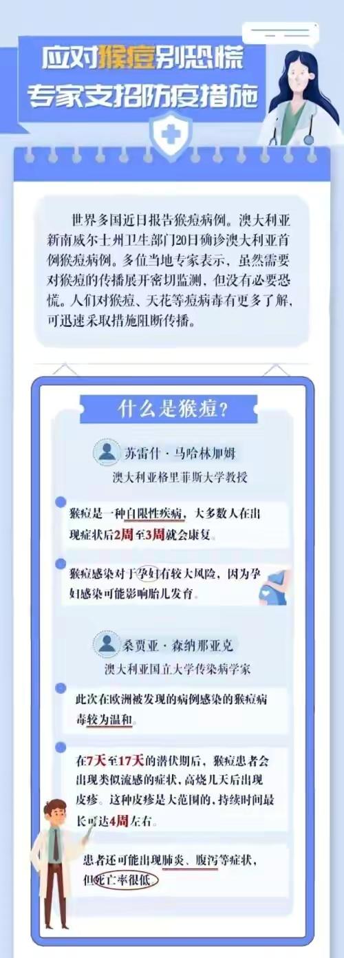 新冠病毒还没消灭，猴痘病毒又来了？医生提醒：致死率可达10%