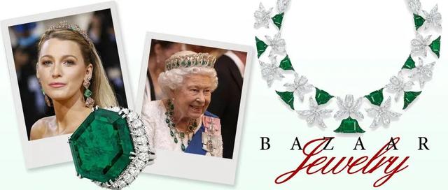 Queen S 祖母绿耳环太能打！气场够大的人才能 Hold 住 5 月生辰石