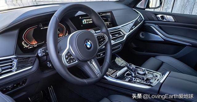 全新宝马BMW X7 M50i：功能强大的七座SUV