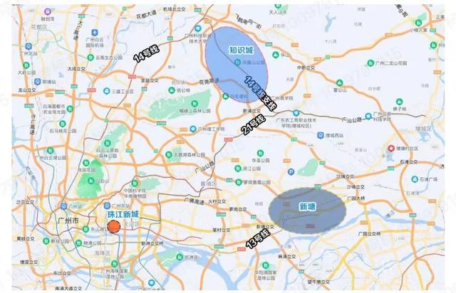 250万买房选知识城还是新塘？