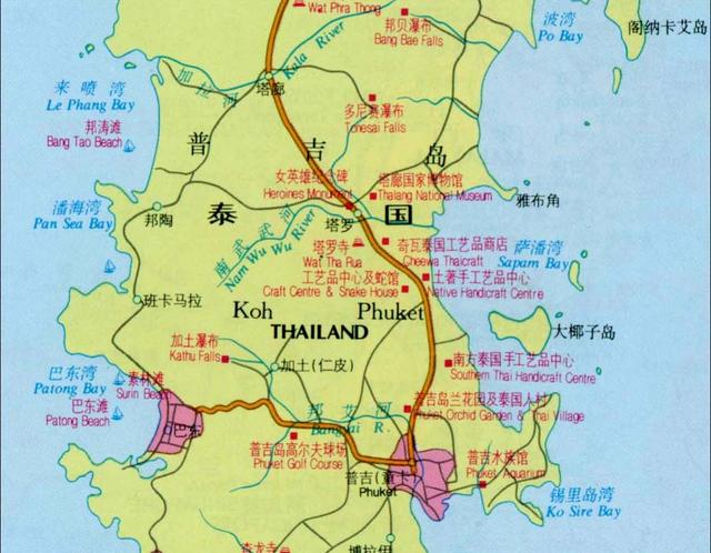 世界旅游地图揽胜—亚洲泰国普吉
