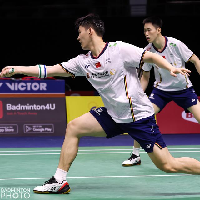 刘雨辰/欧烜屹2-0阿山/萨蒂亚万｜印尼公开赛1/16决赛赛果