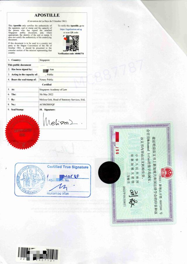 人在中国，可以申请新加坡无犯罪记录并公证认证吗