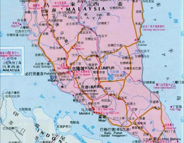世界旅游地图揽胜—亚洲马来西亚吉隆坡