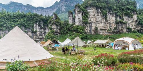 英媒：中国城市居民在疫情中兴起露营热