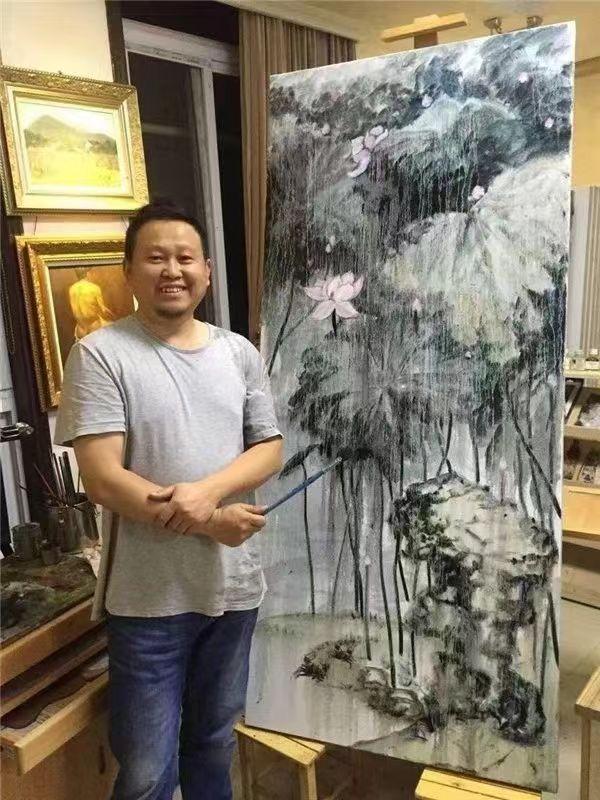 丹青巨匠时代楷模——新时代书画家张鸿然