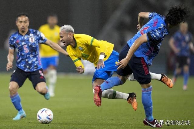 内马尔进球，巴西小胜日本