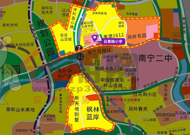 ​青秀区2022年70+所中小学学区划分范围出炉！新增6所学校