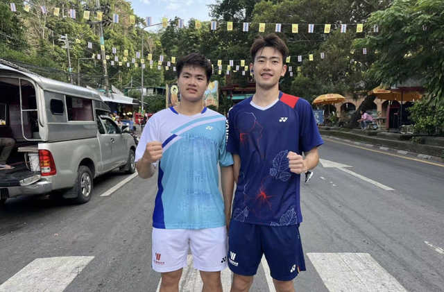 广州羽毛球男双新星再进一步，与队友争进印尼赛八强