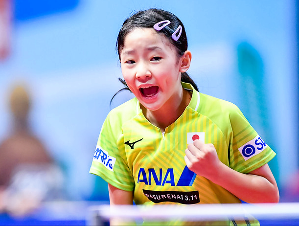 后生可畏！13岁日本小将首次排名世界前70，张本智和妹妹值得警惕