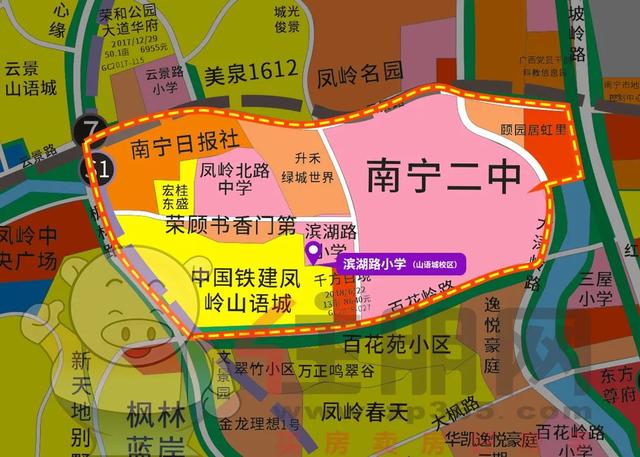 ​青秀区2022年70+所中小学学区划分范围出炉！新增6所学校