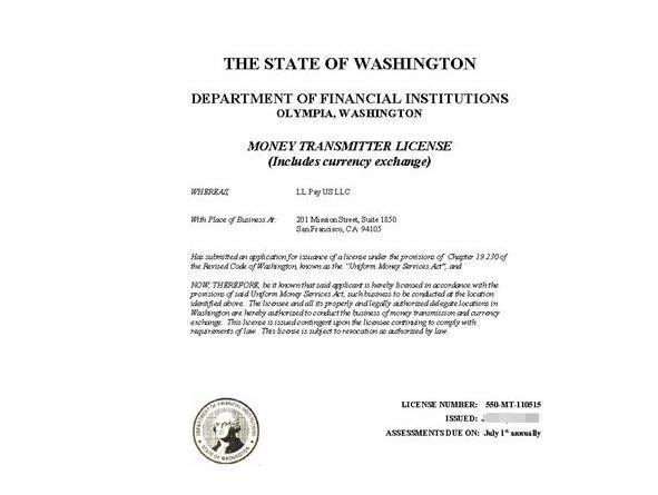 申请美国MTL牌照对州的要求不一样吗