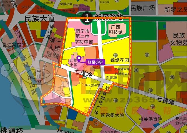 ​青秀区2022年70+所中小学学区划分范围出炉！新增6所学校