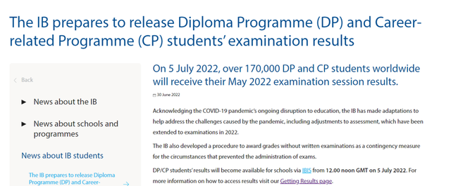 2022年5月IB成绩即将发布！在新加坡哪些国际学校IB成绩最为优秀