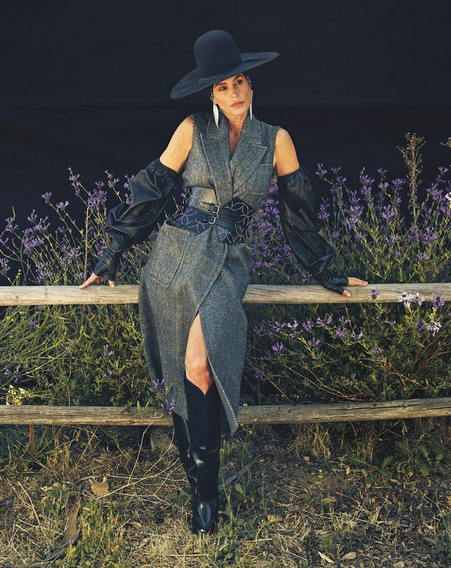 美国超级名模辛迪·克劳馥（Cindy Crawford）拍摄的时尚杂志