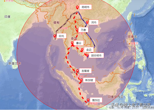 泛亚铁路东线没动静，越南是同床异梦？中线即将形成西线规划中