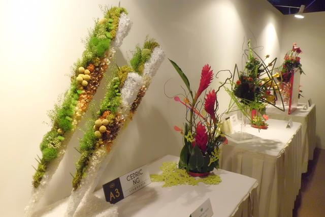 新加坡国际兰花展--插花二