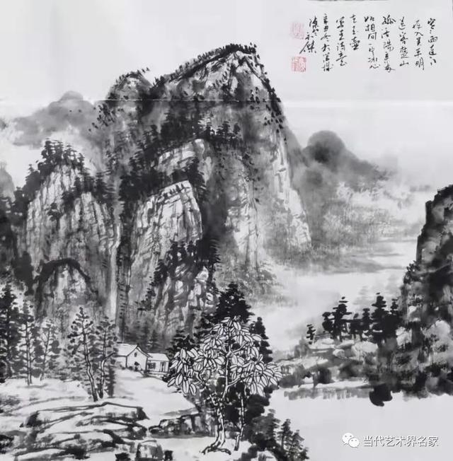 当代国画名家陈永杰：山水浩歌激苍茫 花鸟神韵溢清幽