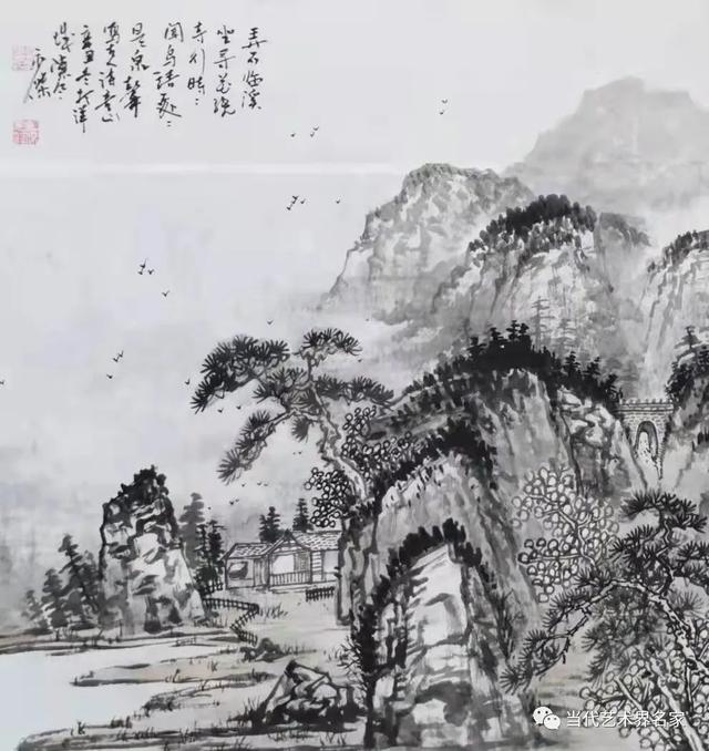 当代国画名家陈永杰：山水浩歌激苍茫 花鸟神韵溢清幽