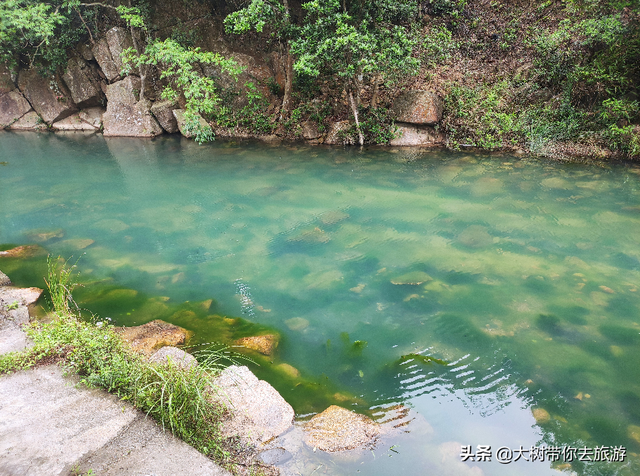 广东台山隐藏一山水度假秘境，溯溪穿越+碧水天堂，网友：白菜价