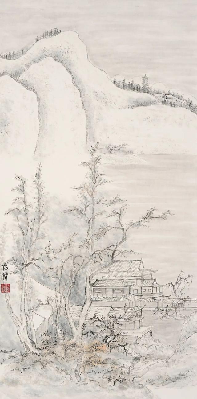 怡僧法师丨“禅中有画，画中有禅”，超然意境，美不胜收