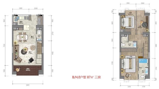 深圳湾一手住宅-南山「深圳湾公馆」建面约79-152㎡精装交付