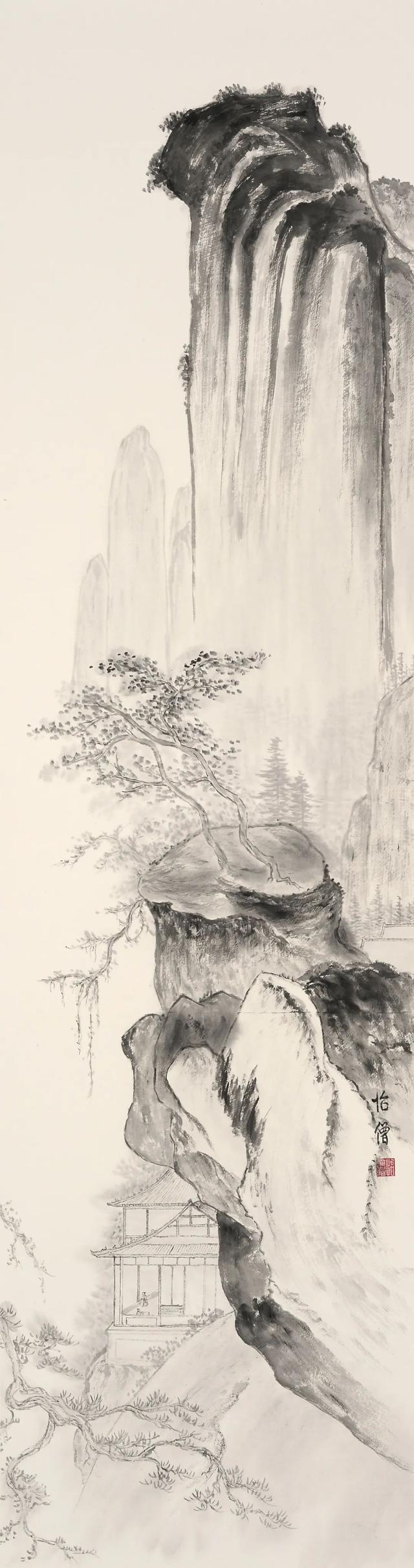 怡僧法师丨“禅中有画，画中有禅”，超然意境，美不胜收