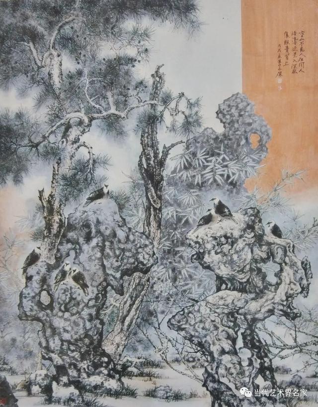 当代国画名家陈永杰：山水浩歌激苍茫 花鸟神韵溢清幽