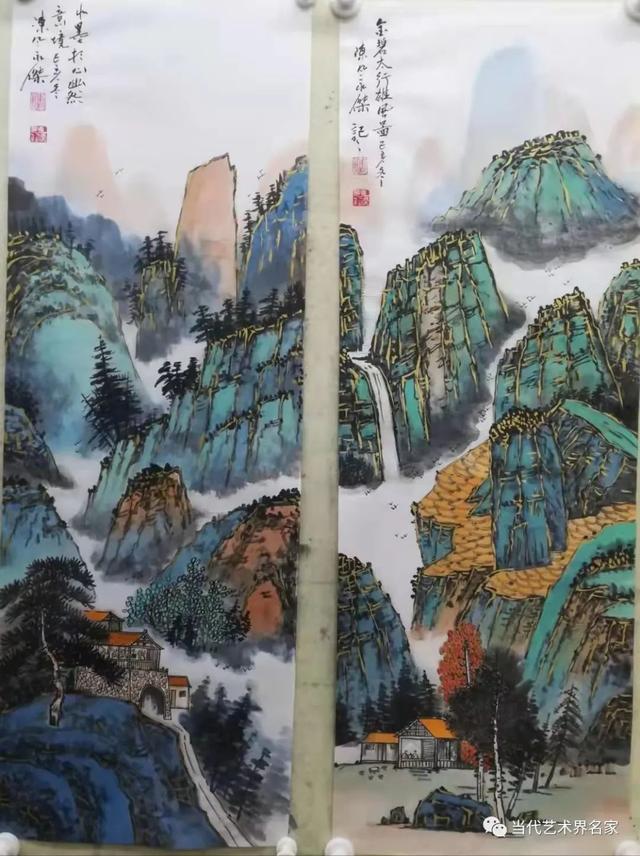 当代国画名家陈永杰：山水浩歌激苍茫 花鸟神韵溢清幽