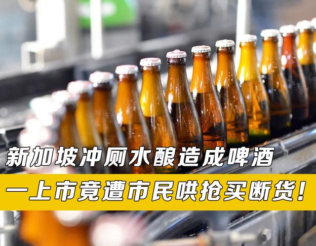 新加坡回收冲厕水酿造成啤酒？到底是什么仙酿，一上市就卖断货