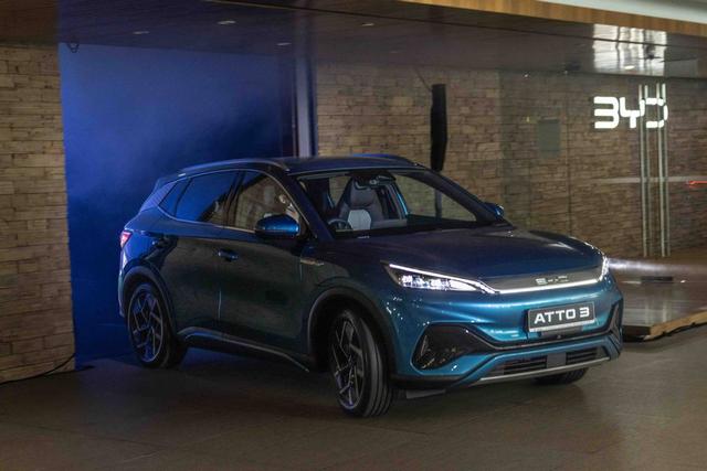 比亚迪新款纯电SUV Atto 3 EV新加坡上市