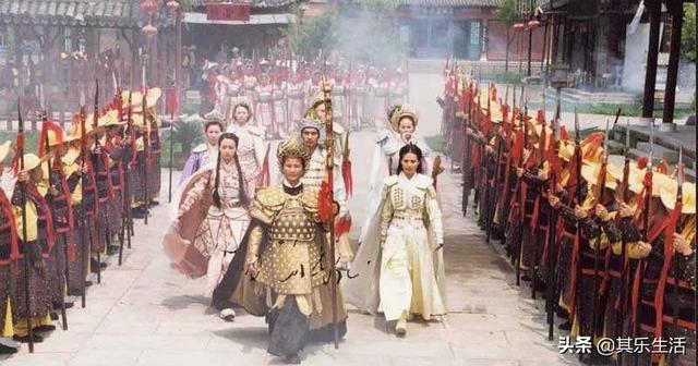 李若彤版《杨门女将》，七位英姿飒爽、征战沙场的美人，独具风格