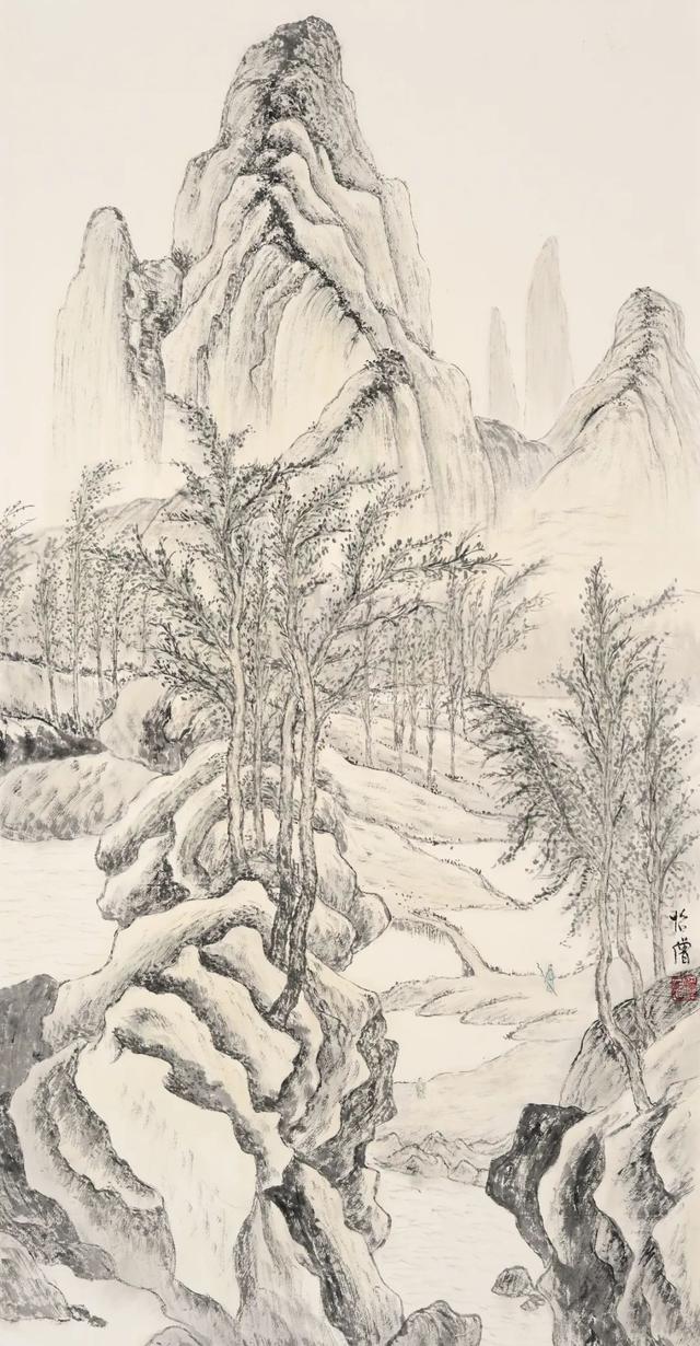 怡僧法师丨“禅中有画，画中有禅”，超然意境，美不胜收