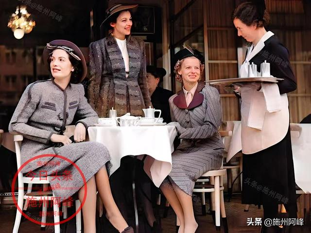 老照片：末代沙皇尼古拉二世，1937年的德国女性
