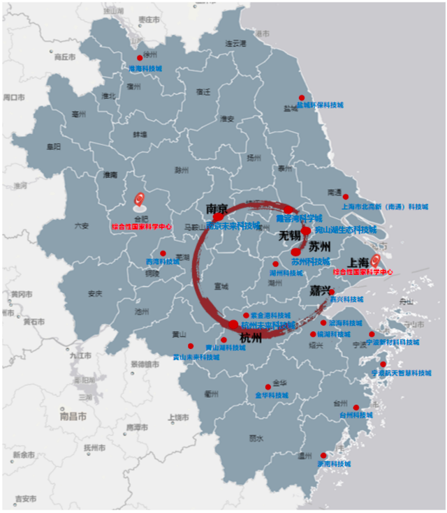 谁在崛起，谁最闪亮：这些科技城串起长三角“创新珍珠链”