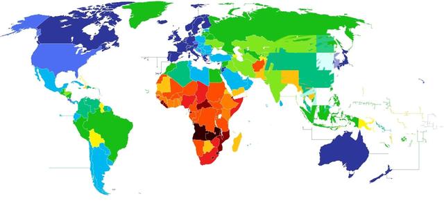 有哪些国家的人生活水平和中国比较接近？