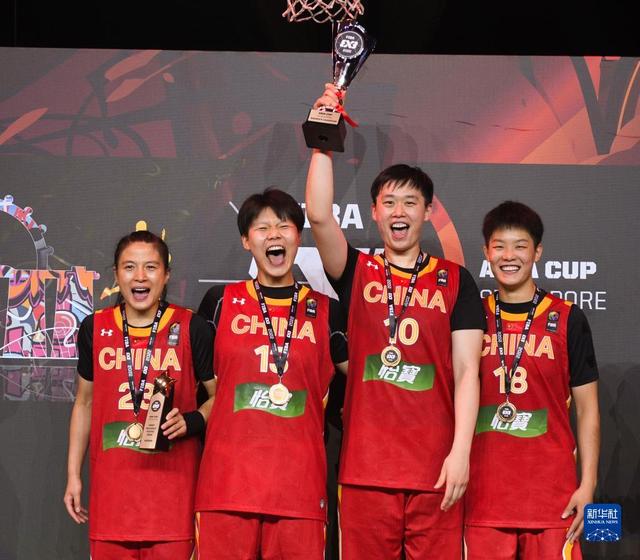 中国女队问鼎三人篮球亚洲杯 男队获季军